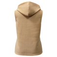 thumbnail image 2 of Chaleco George Talla G Polar con Capucha Avena, 2 of 4