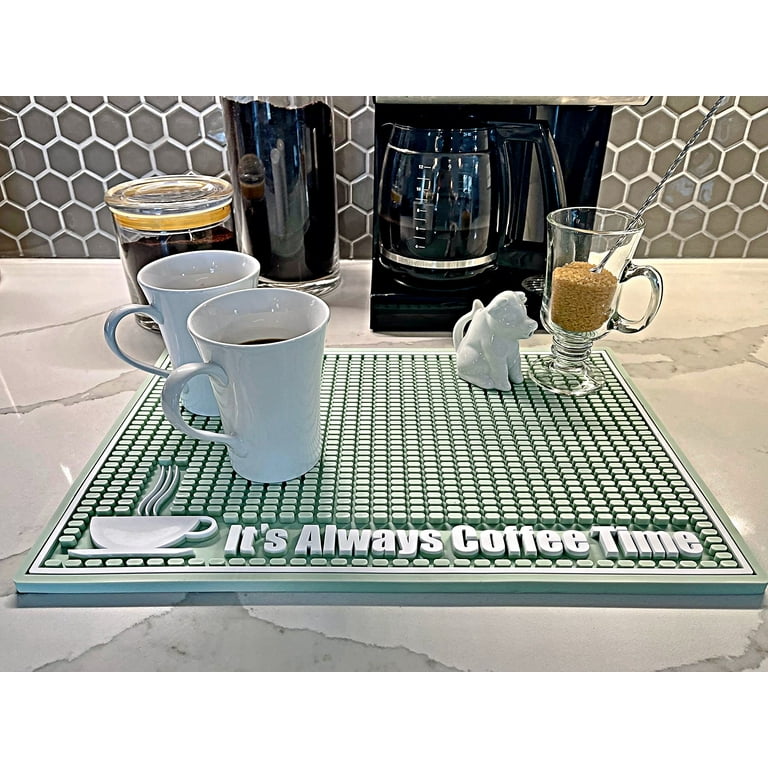 Large Size Thicker Bar Mat for Countertop,Dish Drying Mat, Coffee