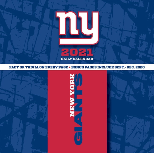 New York Giants 2021 Box Calendar Other Walmart Com Walmart Com new york giants calendar 2021