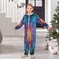 thumbnail image 6 of Vzayyk 4T-14Y Size Aviliable Cozy One-Piece Footless Sleeper Pajama Rainbow Colors, 6 of 8