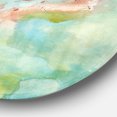 thumbnail image 3 of Designart 'Interstellar' Geometric Metal Circle Wall Art - Disc of 36, 3 of 5