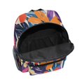 thumbnail image 6 of FORMRS School Backpack with Front Zippered Pocket 12" Student Travel Daypack, Colorful Painted Flowers Pattern, 6 of 6