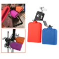 thumbnail image 2 of Double Mounted Bell Set Noisemaker Percussion Instrument Multicolor Cowbell Accessory Style D, 2 of 9