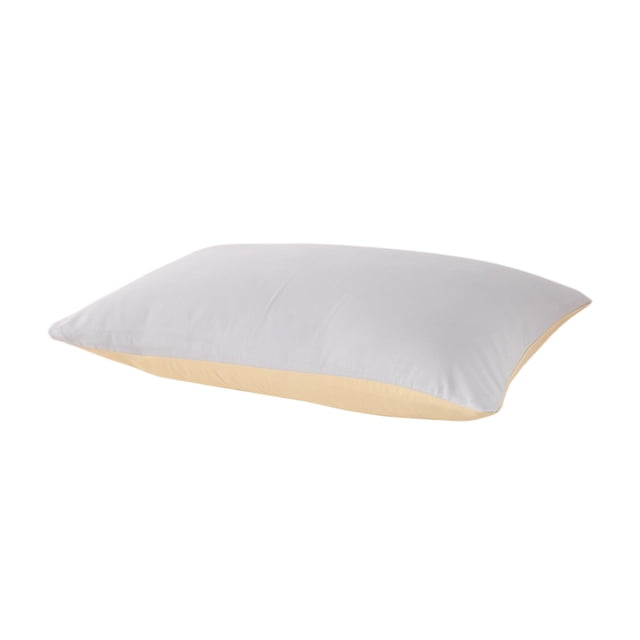 Housse d'Oreiller Jaune 74 cm x 48 cm Fibre de Polyester Housse d'Isolation de Noyau d'Oreiller Respirante Résistante à l'Huile Housse de Protection d'Hôtel