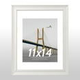 thumbnail image 5 of Scholartree 2PACK 11x14 Picture Frame , Display Photo 11x14 Matted to 8x10 Wall Frame Frame, White, 5 of 7