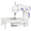 MODUO Mini Sewing Machine for Beginner, Dual Speed Portable Sewing Machine Machine with Extension Table, Light, Sewing Kit for Household, Travel