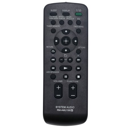 RM-AMU166 Replace Remote for Sony Home Audio RDH-GTK37iP GTK-X1BT FST-GTK17iP