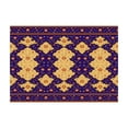 thumbnail image 1 of Ambesonne Moroccan Jigsaw Puzzle, Effected Border, Heirloom-Quality Fun Activity for Family Durable Cardboard, 1000 pcs, Purple Sand Brown, 1 of 5