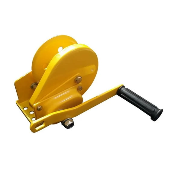 1800lbs Manual Hand Winch With Brake, Automatic Hand Crank Tripod Winch Vertical Lifting Capstan