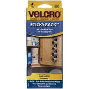 Velcro Tape, 4' x 1', Black