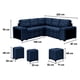 thumbnail image 4 of Sala Kessa Muebles Siena Modular 3 2 Azul Marino, 4 of 5