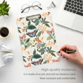 thumbnail image 5 of ALAZA Plastic Clipboard A4 Letter Size Decorative Clipboards for Students Women Men 9" x 12.5" Spring Butterflies Floral-a5, 5 of 6
