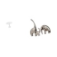 thumbnail image 5 of Dollhouse Round Desk Elephant Statue Miniatures Acrylic Material for Kids Family Room Decor, 5 of 7