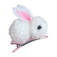 thumbnail image 3 of Easter Clips Decorations, Easter Decoration Stuffed Bunny Hair Clips For Girls Cute Hairpins Barrettes For Kids Teens Women Non Slip Hair Pins Hair Accessories For Baby Toddlers, 3 of 3