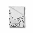 thumbnail image 2 of Occult Soft Flannel Fleece Throw Blanket, Minimalist Magic with Dated Shape and Motif Old in New Art Print, Cozy Plush for Indoor and Outdoor Use, 70" x 90", Black White, by Ambesonne, 2 of 6