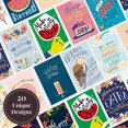 thumbnail image 2 of Rileys & Co Birthday Cards Assortment, Hand-Illustrated, Envelopes Included, Bulk Variety Pack (40-Pack), 2 of 9