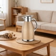 thumbnail image 3 of Creatine 1 Pcs Thermal Coffee Carafe Stainless Steel Insulated Coffee Carafe Elegant Design Double Walled Vacuum Flask For Water And Coffee, 3 of 5