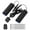 B, variant on LJNYFDC Handlebar Grip Heaters Heated Motorcycle Grips Covers Fast Heating Three Temperature Settings IP67 Waterproof Bike Hand Grip Heater Warmer