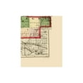 thumbnail image 2 of Historic County Map - Muskegon County Michigan - Walling 1873 - Vintage Wall Art, 2 of 4