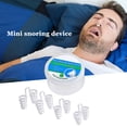 thumbnail image 2 of 4 Uds Anti ronquidos pinza para la nariz transpirable sueño ronquido tapón ayuda dilatadores nasales Tmvgtek Cuidado Belleza, 2 of 5
