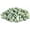 Green, variant on Southwest Boulder & Stone Polynesian Pebble | 20 Pounds | Natural, Decorative Stones for Landscaping, Gardening, Potted Plants, and Terrariums (Ivory, 1/2 Inch - 1 Inch)