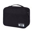 thumbnail image 1 of TureClos Travel Cable Organizer Bag Electronics Accessories Storage Pouch USB Drive Charger Power Bank Memory Card Case, 1 of 1