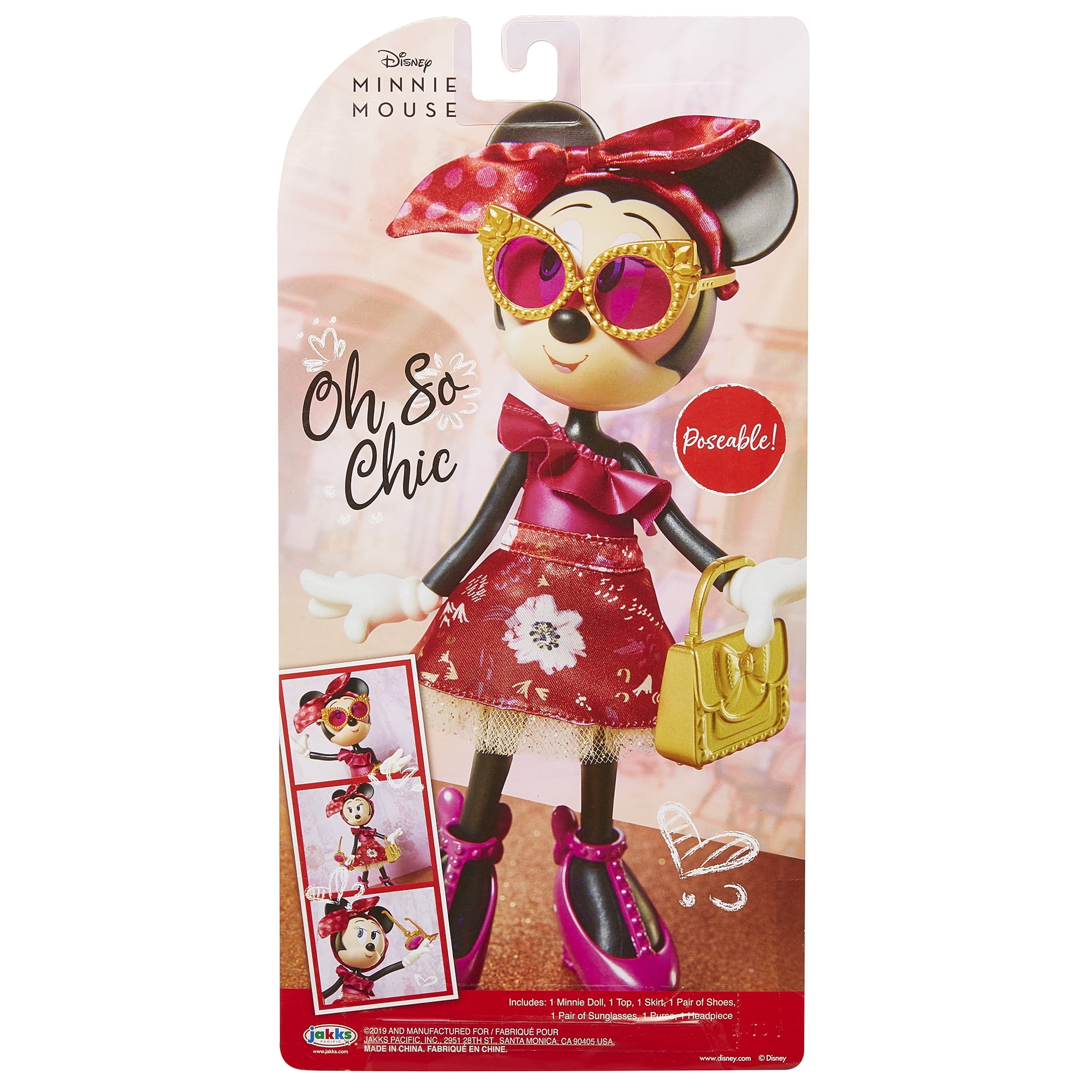 Minnie Mouse Oh So Chic Premium Fashion Doll - 3
