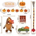 thumbnail image 3 of Fall Decor - 6 Pcs Fall Tiered Tray Decor Bundle - Farmhouse Wooden Signs Decor with Fall Themed Bead Garland for Rustic Farmhouse Home Thanksgiving Autumn Harvest Kitchen Tier Tray Decorations, 3 of 8