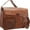 Dark Brown, variant on Sharo Classic Leather Computer Messenger Bag