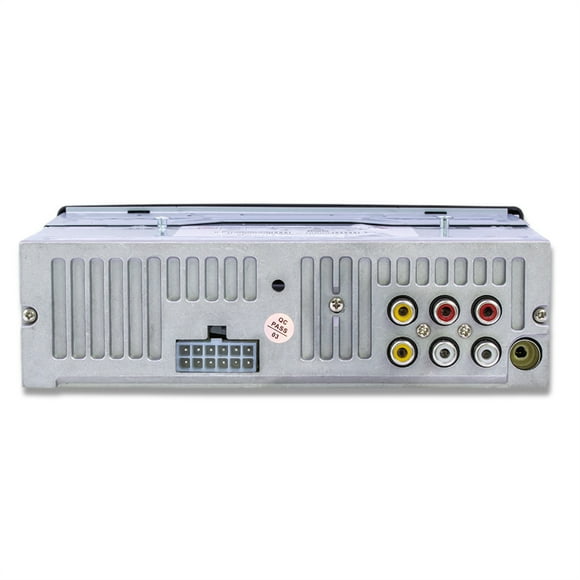 Riwesomey Radio para automóvil Reproductor de DVD Compatible con Bluetooth USB Auto In-Dash Sistema de audio estéreo Combinaciones de reproductor de DVD/TV para coche