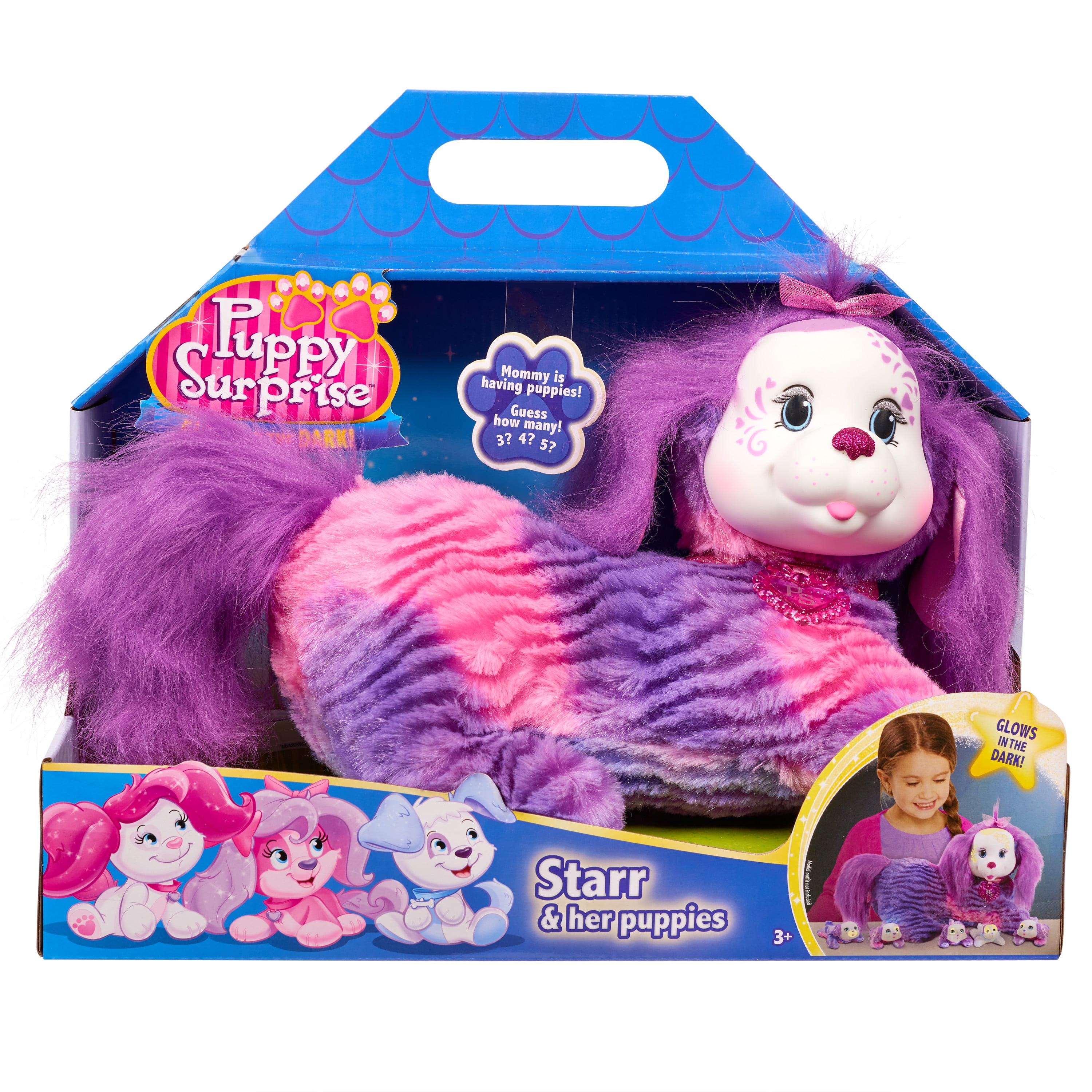 purple puppy surprise