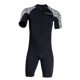 thumbnail image 5 of Traje de neopreno corto para adultos, traje de baño con cremallera frontal, traje de baño térmico, snorkel Hombre M, 5 of 7