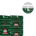 thumbnail image 5 of Yayeee Shower Curtain with Hooks 72"x72" Waterproof Fabric Bathroom Hanging Decor, Green Christmas Trees, 5 of 5