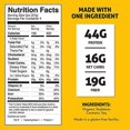 thumbnail image 3 of The Only Bean - Organic Soy Bean Spaghetti Pasta - High Protein, Keto Friendly, Gluten-Free, Vegan, Non-GMO, Kosher, Low Carb, Plant-Based Bean Noodles - 8 oz (1 Pack) Pack Of 6, 3 of 3
