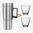 thumbnail image 4 of Stainless Steel Car Electric Kettle Heating Cup 300ml Silver 24V, 4 of 9