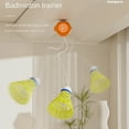 thumbnail image 2 of 1 Set Rebound Traininer Badminton Spin Accompanying Practice Self Training Badminton Storage Stretch Self Training Shuttlecock A, 2 of 6