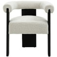 thumbnail image 6 of Meridian Furniture Barrel Cream Dining Chair, 6 of 8