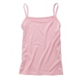 thumbnail image 2 of Gubotare Toddler Undershirt Girls Tank Tops Ribbed Knit Sleeveless Round Neck Basic Crop Tops for Kids 4T 5T (Pink,4-5 Years), 2 of 4