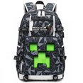 thumbnail image 1 of My World Games Peripheral Backpack Teenage Student Backpack Large Capacity Trendy Bag-sebneei, 1 of 4