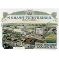 thumbnail image 3 of Johann Kühtreiber 18x14 Black Modern Framed Museum Art Print Titled - Brewery Poster, 3 of 5