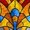 Stained Glass - 4, variant on Light Cover for Classroom Ceiling Lights - Premium Backlit Film Insert 2x4 (22.38"x46.5") Florescent Fixture (Pack of 1) School, Office, Eliminate Headaches & Eyestrain - Stained Glass