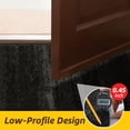 thumbnail image 6 of FLOORHUG Modern Striped Dark Gray TPE Indoor Floor Mat & Doormat, 24" x 36", Non-Slip, Dirt-Resistant, Absorbent, Machine Washable, 6 of 9