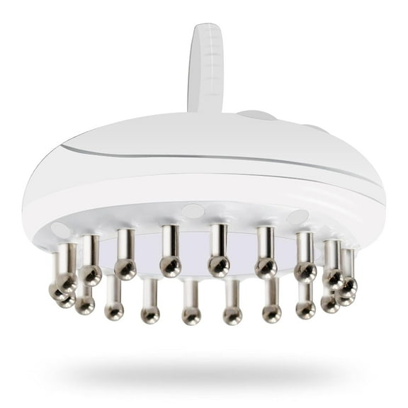 Scalp Oil Applicator, Laser Hair Regrowth Brush, Hair Oil Applicator Brush, Red Light Therapy Vibration Comb for Scalp Care and Hair Growth