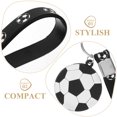 thumbnail image 3 of 12pcs Silicone Football Keyrings Soccer Keychains Bag Hanging Keychains Party Favors, 3 of 6