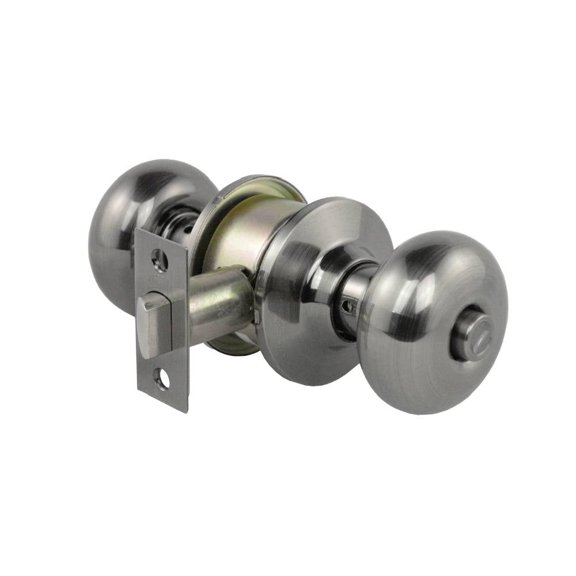 Perilla Delta Assa Abloy Phillips para Baño o Recamara Níquel Satín