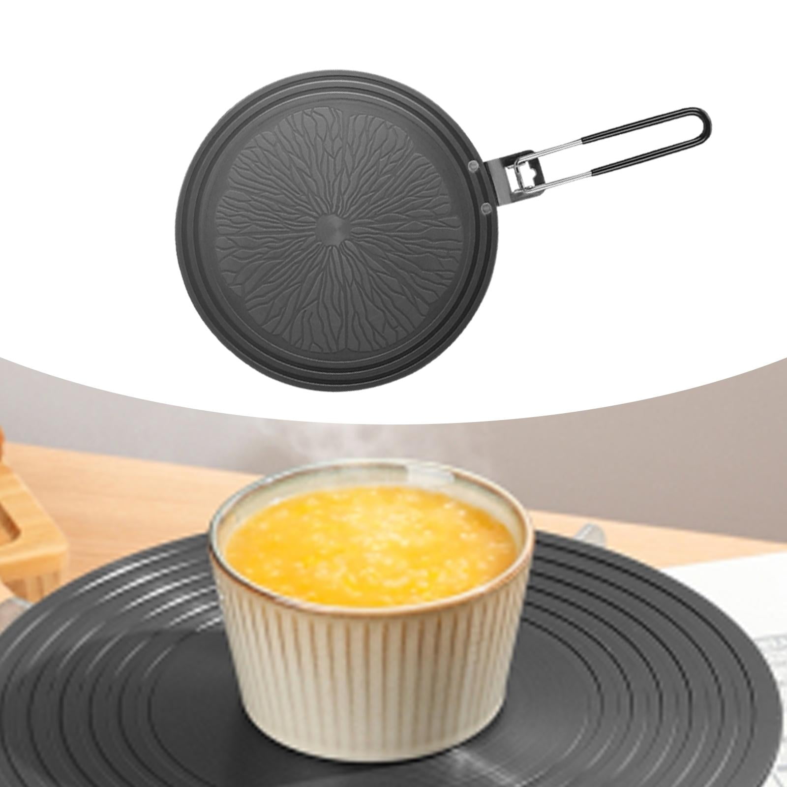 Fiocias Gas Stovetop Heat Diffuser Plate Heat Diffuser for Gas Electronic Heat Plate for dia 24cm