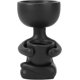 thumbnail image 1 of Jinyi Ceramic Planter Pot Portrait Flower Pot Table Succulent Cactus Vase Sitting Human Shaped Flower Holder Desktop Plant Container (1pc, Black), 1 of 5