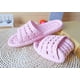 thumbnail image 1 of Zapatillas de plataforma EVA para parejas, chanclas antideslizantes de suela blanda para baño para hombres y mujeres, zapatos cómodos impermeables de estilo Neutral, 1 of 7