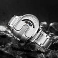 thumbnail image 5 of Relojes de hombre moda masculina doctorado oro relojes de hombre de moda en forma de U, 5 of 5