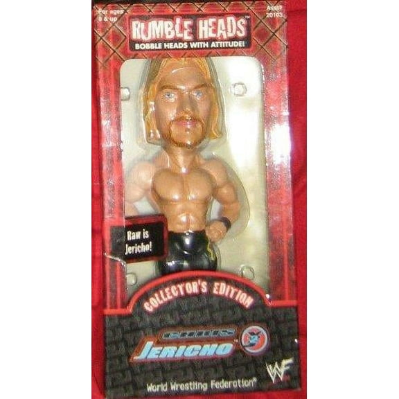 Chris Jericho Wrestling Rumble Heads Bobblehead